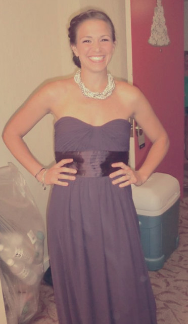 posing in my dress