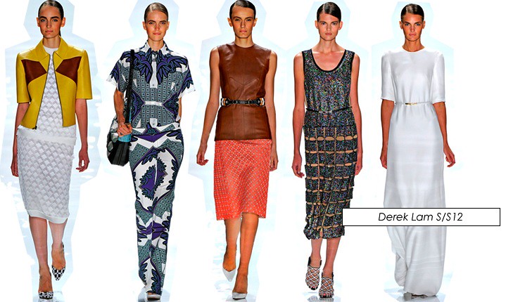 new york fashion week derek lam ss12 2012 collection