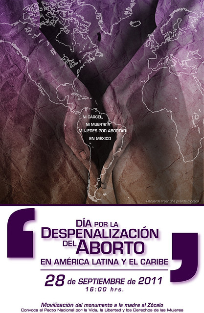 Marcha 28 de septiembre. Día por la despenalización del aborto en América Latina y el Caribe