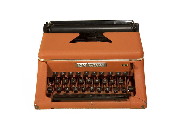 Tom Thumb toy typewriter