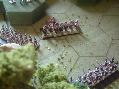British cavalry repulsed
