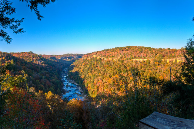 Big South Fork of the Cumberland River - Honey Creek Overlook