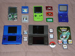 Pokemon and Game Boy of the past.