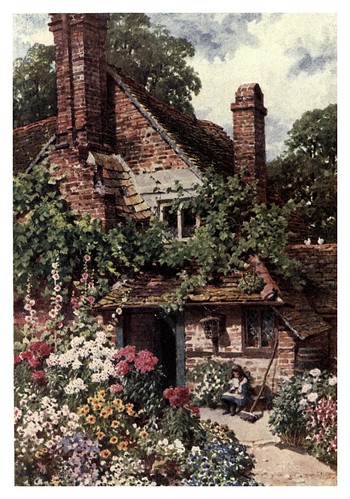 009-Un cottage en Surrey-The charm of gardens 1910- Dion Clayton Calthrop