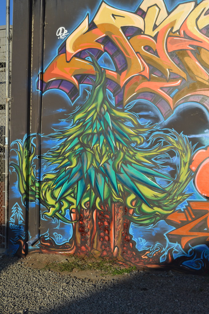 PLANTREES, DE, POP, Street Art, Graffiti, Oakland