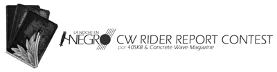 CW RIDER REPORT CONTEST