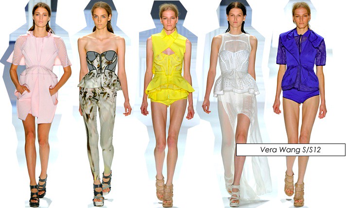 vera wang new york fashion week ss12 2012 collection