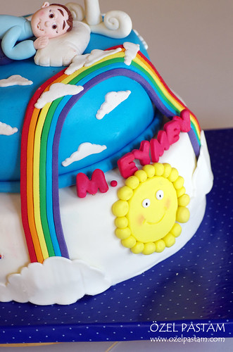 Rainbow Horse Cake (Baby Tv)