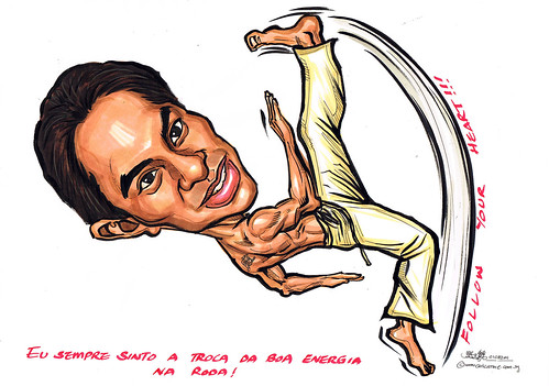 Capoeira caricature 01082011