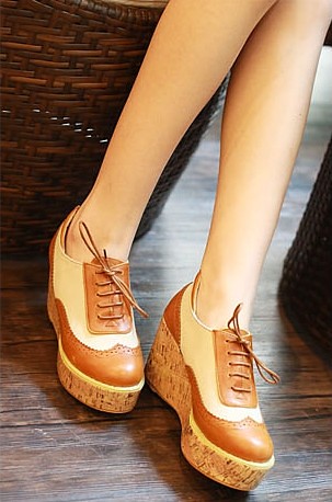 jap style match wedges brown $13.75