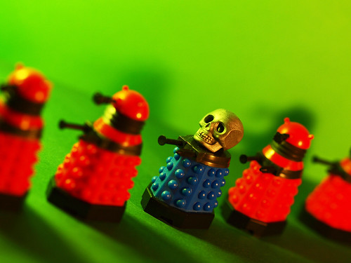daring dalek debuts day of the dead dome decoration by Johnson Cameraface