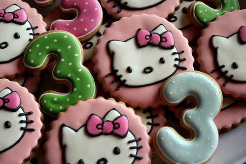 Hello Kitty cookies.