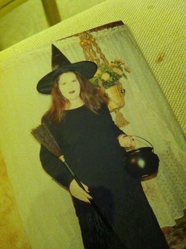 Halloween Past - witch