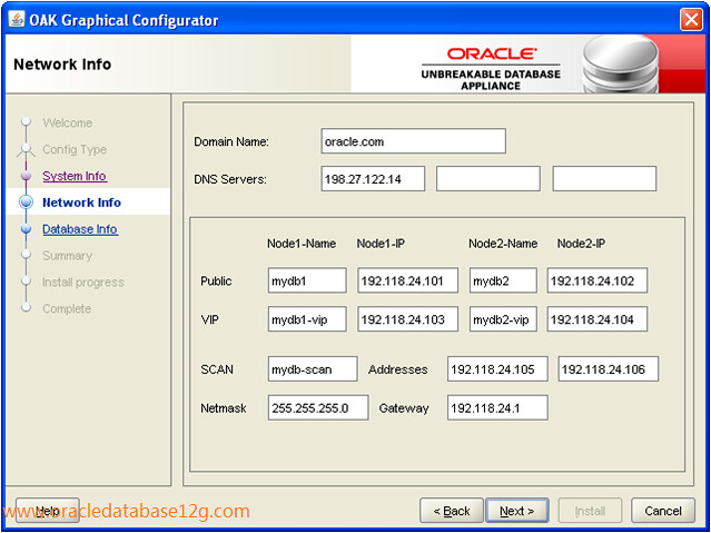 Oracle Appliance Manager Configurator4
