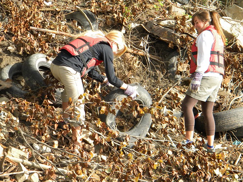 River Relief Clean-up with Sustain Mizzou 9-24-11
