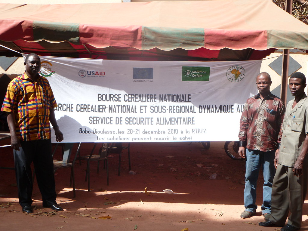 3 leaders togolais participants à la bourse agricole BF