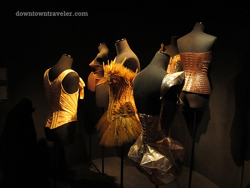 Jean Paul Gaultier corsets at Montreal Musee des Beaux Arts