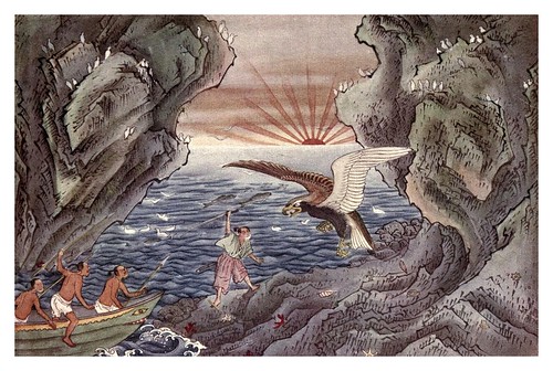 010-Kume mata al aguila-Ancient tales and folklore of Japan-1908-Mo-No-Yuki