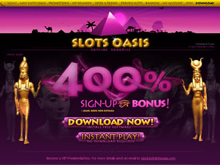 Slots Oasis Casino Home