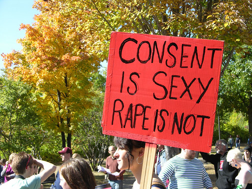 Consent is sexy Rape is not