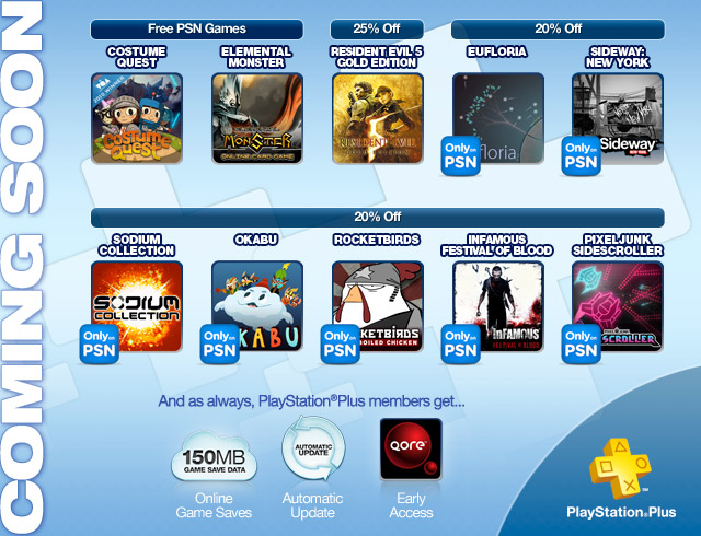PlayStation Plus October 2011