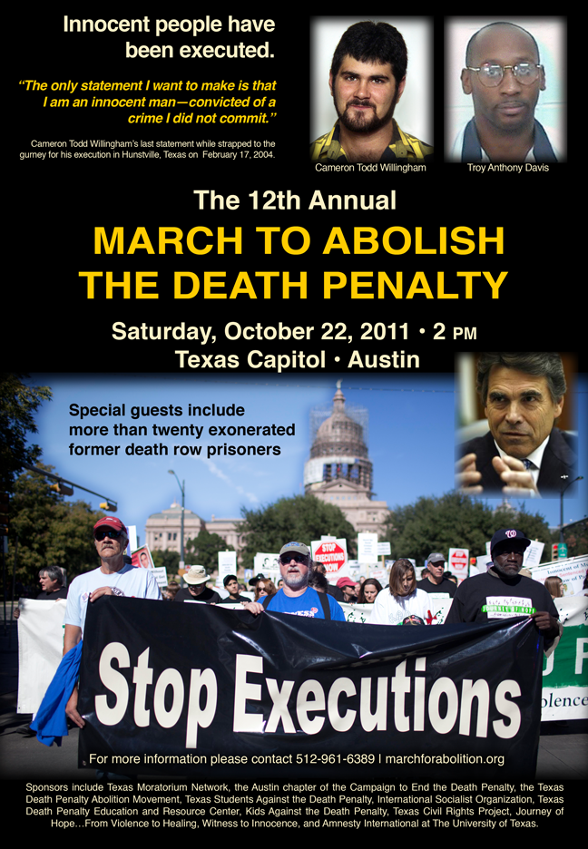 12th Annual March to Abolish the Death Penalty