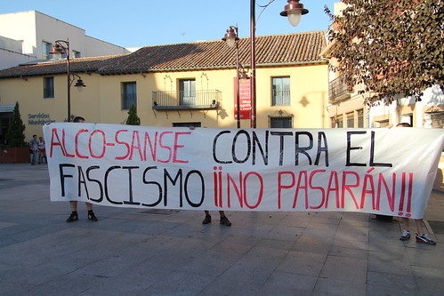 Concentración Contra las Agresiones Nazi-Fascistas en San Sebastián de los Reyes y Alcobendas (15/09/2011) 1