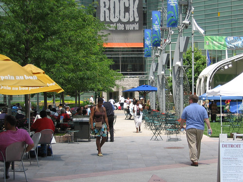 Campus Martius Park in downtown Detroit (by: jodelli, creative commons license)