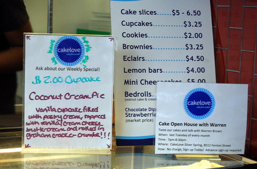 cakelove - specials and pricing