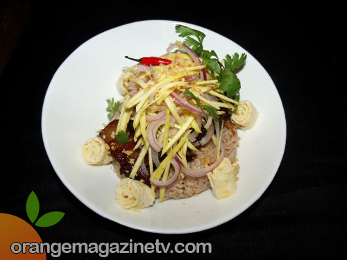 Thai Bagoong Fried Rice with Sweet Pork