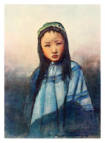 018-Una joven china-China 1909- Mortimer Menpes
