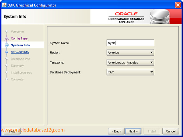 Oracle Appliance Manager Configurator3