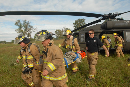 Kentucky Guard Aviators simulates aircraft exercise