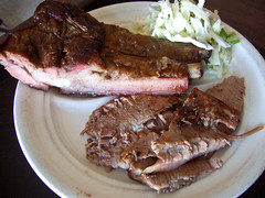 Post Oak Ranch B-B-Q - 2 meat plate