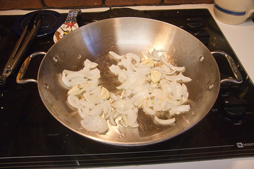 Onion and Garlic in Grapeseed Oil