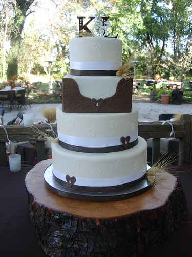 country western wedding cakes