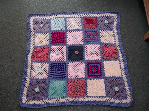 Ladies over on the MSE Thread sent these Squares to Chalky75 who very kindly made this Blanket up and donated to SIBOL! i am just so touched by your kindness. Thank You all!