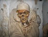 Jedediah Gainer, Menacing Man, Digital Colour Photograph, The Capuchin Catacombs of Palermo