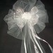 Tulle and Ribbon Pew Bow