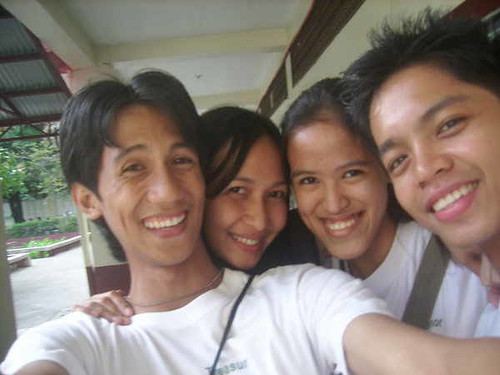 Jaypee, Lecel, Mica and Edmon as college students (2006)
