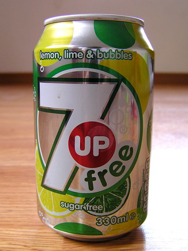 7up Free can