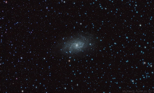 M33 wide-field view 270911 by Mick Hyde