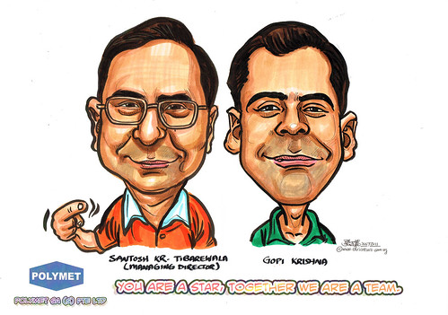 Caricatures for Polymet - 5