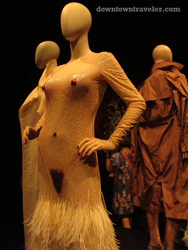 Jean Paul Gaultier naked dress at Montreal Musee des Beaux Arts