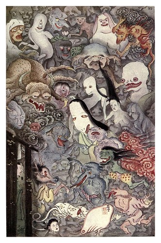 003-La procesion de los fantasmas-Ancient tales and folklore of Japan-1908-Mo-No-Yuki