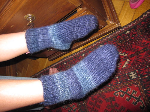 Dev's handspun socks