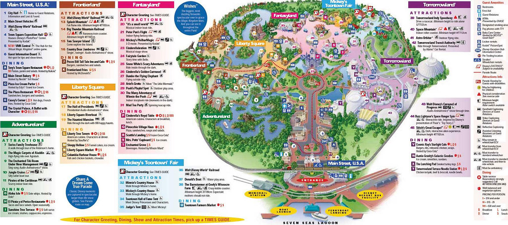 Mapa Magic Kingdom