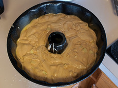 Salted Caramel Apple Pound Cake
