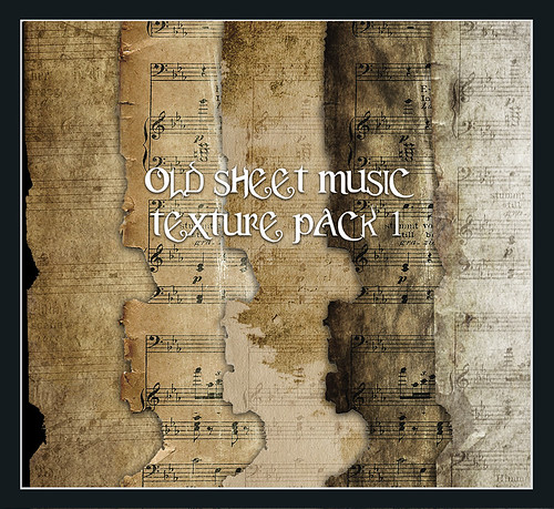 Old Sheet Music Preview by ~Brenda-Starr~