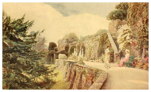 015-Terraza inferiror del castillo de Berkeley-Some English gardens 1904- George S. Elgood